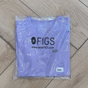 Women’s Figs Catarina Top - Size XS/P- Lavender Dew